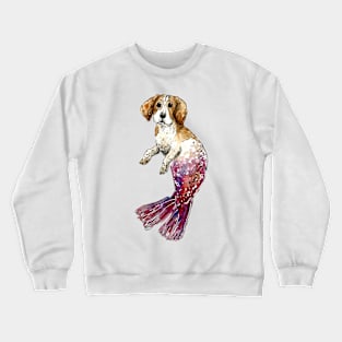 Beagle Mermaid Crewneck Sweatshirt